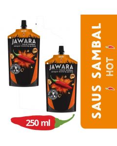 Jawara Saus Hot Pouch 24x250ml